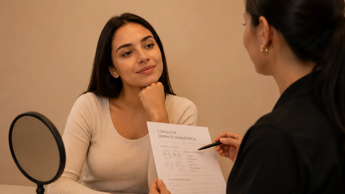 Consulta dermocosmiátrica